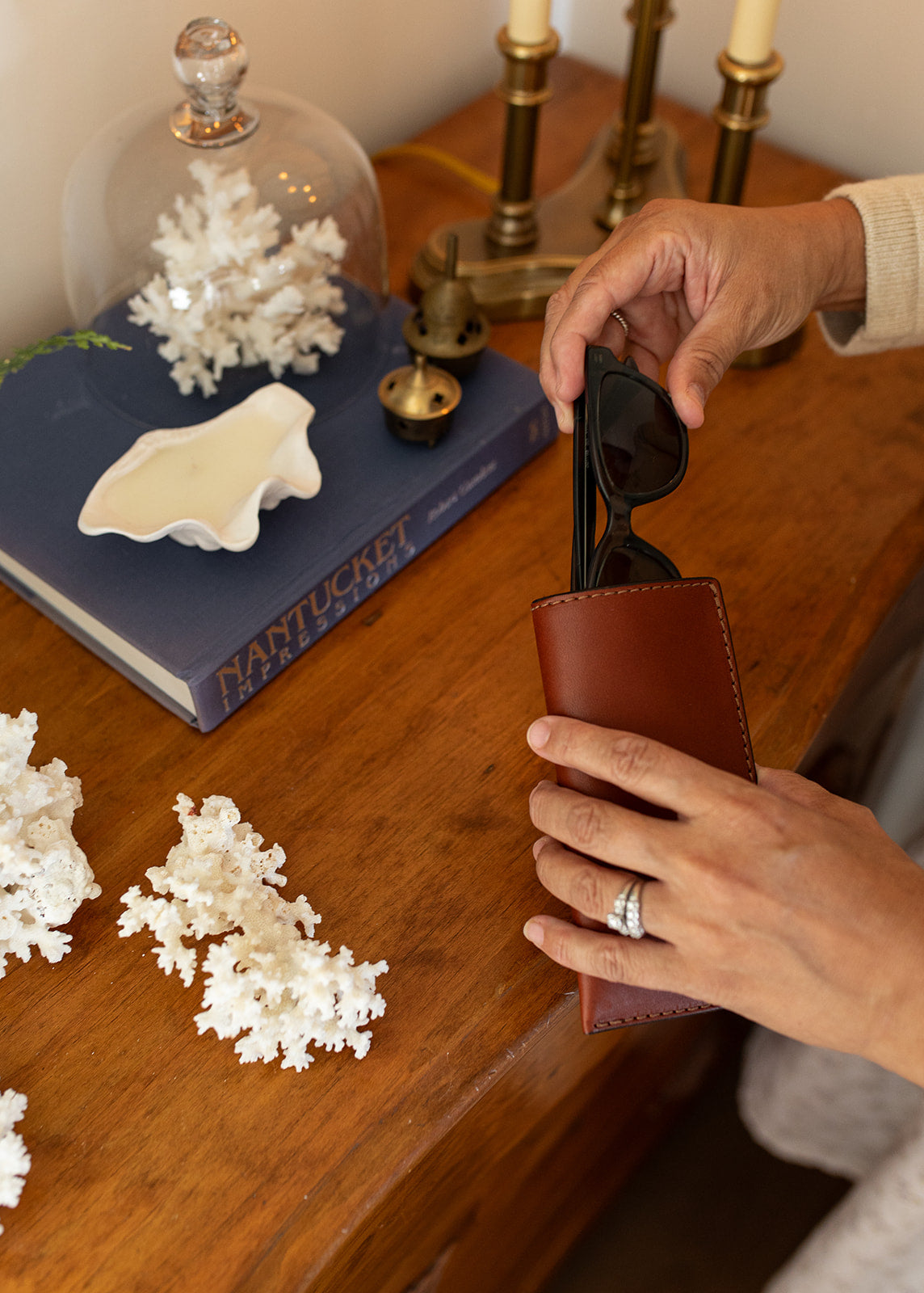 The Leather Glasses Case