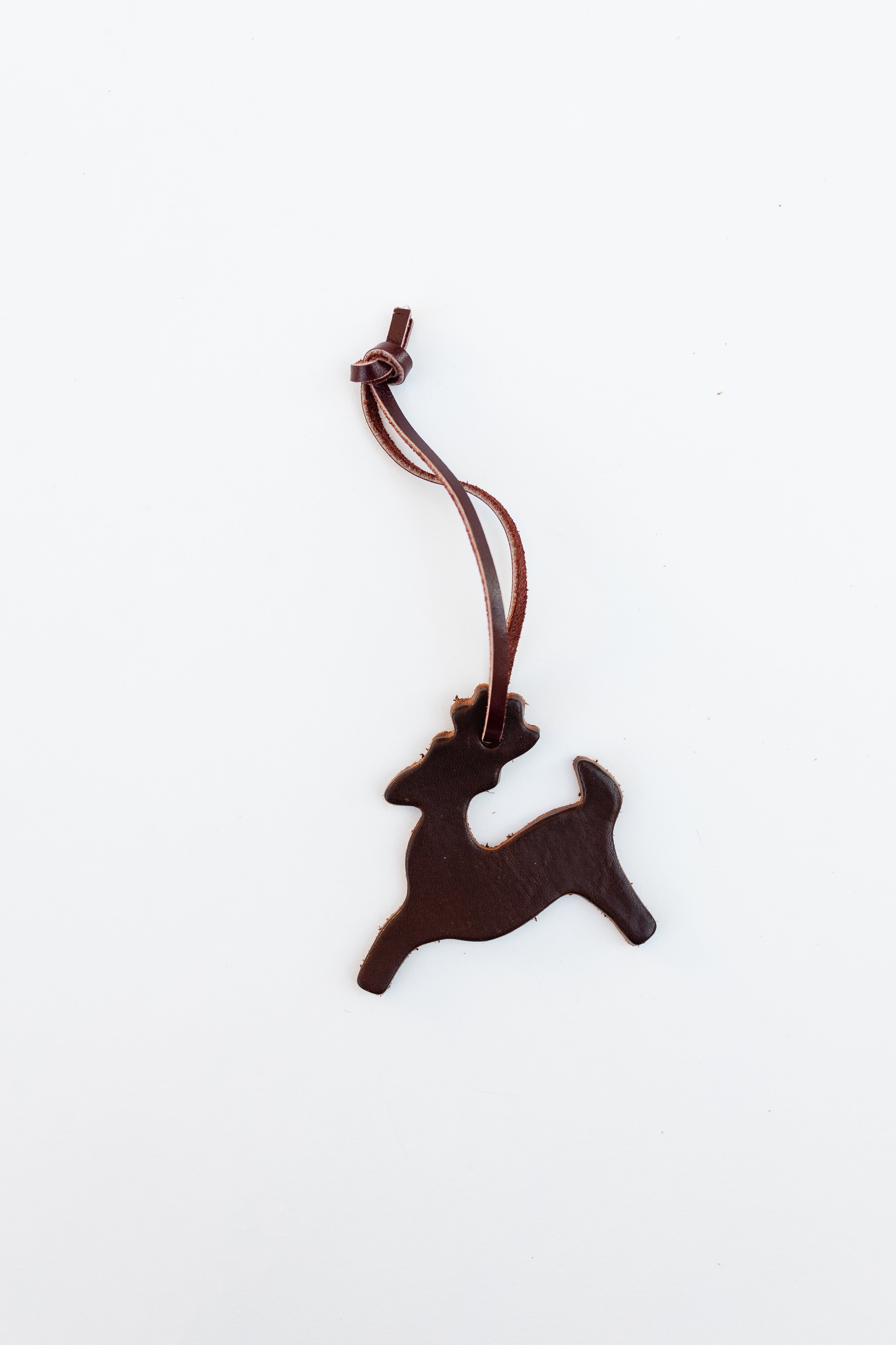 The Leather Christmas Ornament