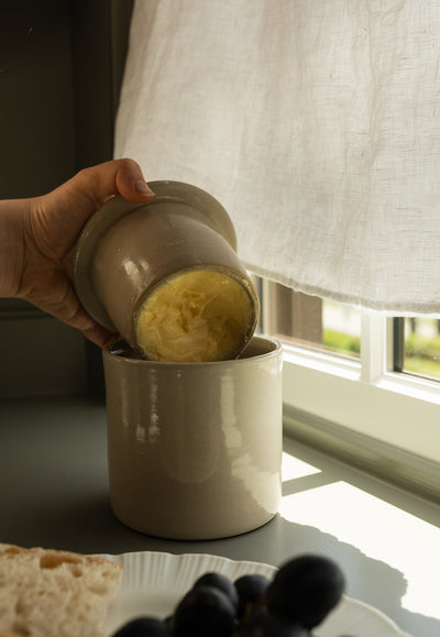 The Stoneware Butter Keeper