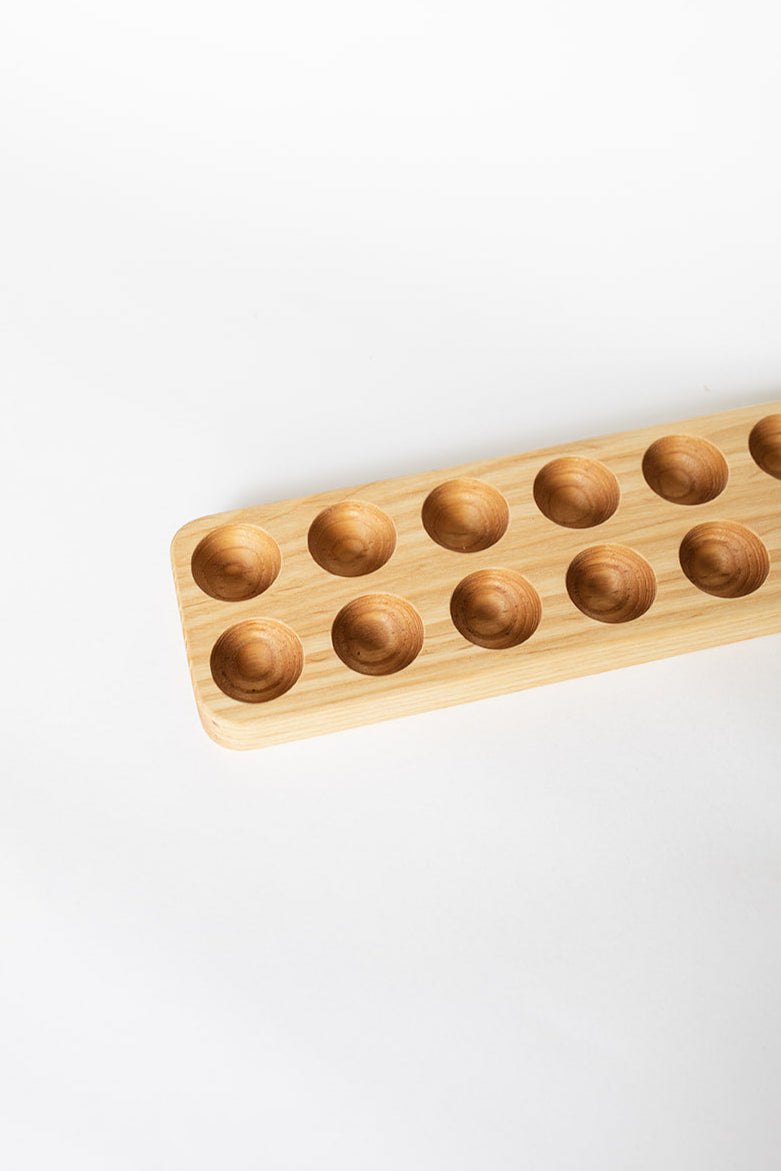 The Wooden Egg Holder