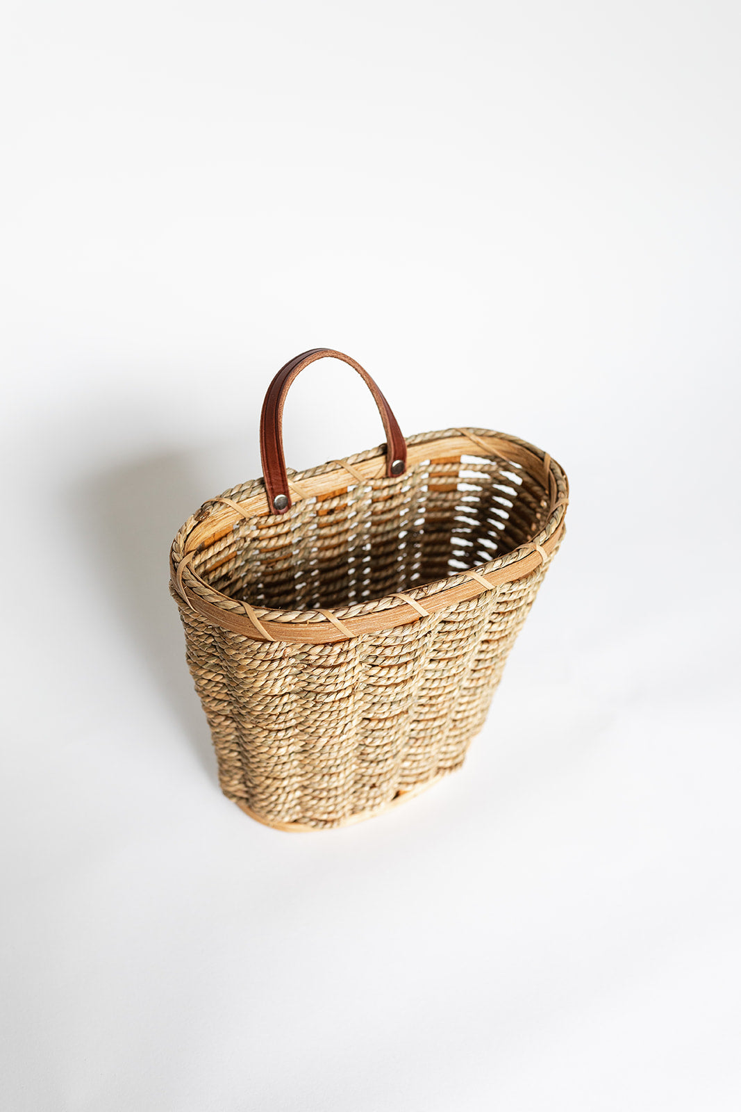 The Handwoven Mail Basket