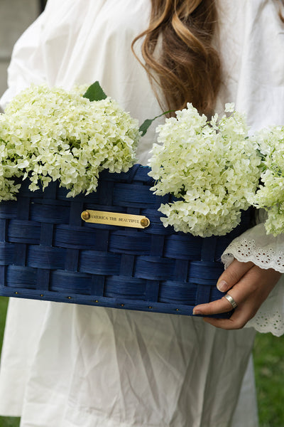The Wide Weave Americana Basket