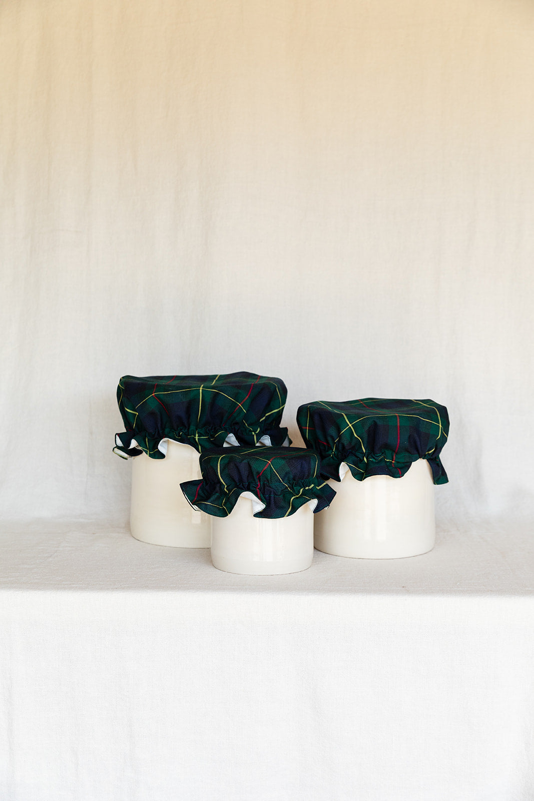 The Tartan Reversible Bowl Cover