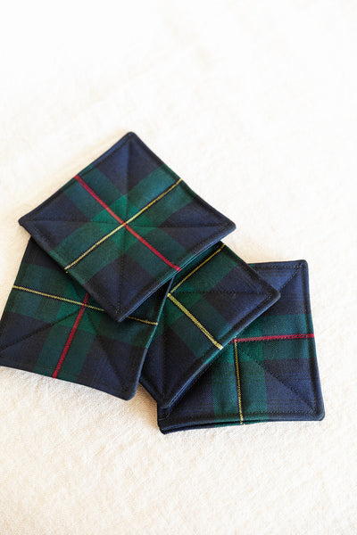 The Tartan Coaster Set of 4