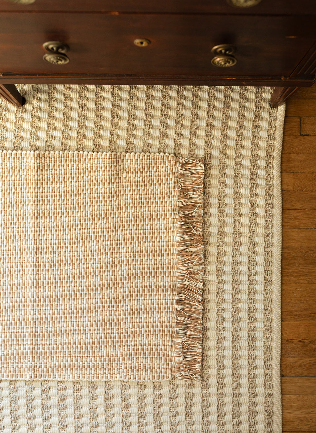 The Hand-Loomed Cotton Rug