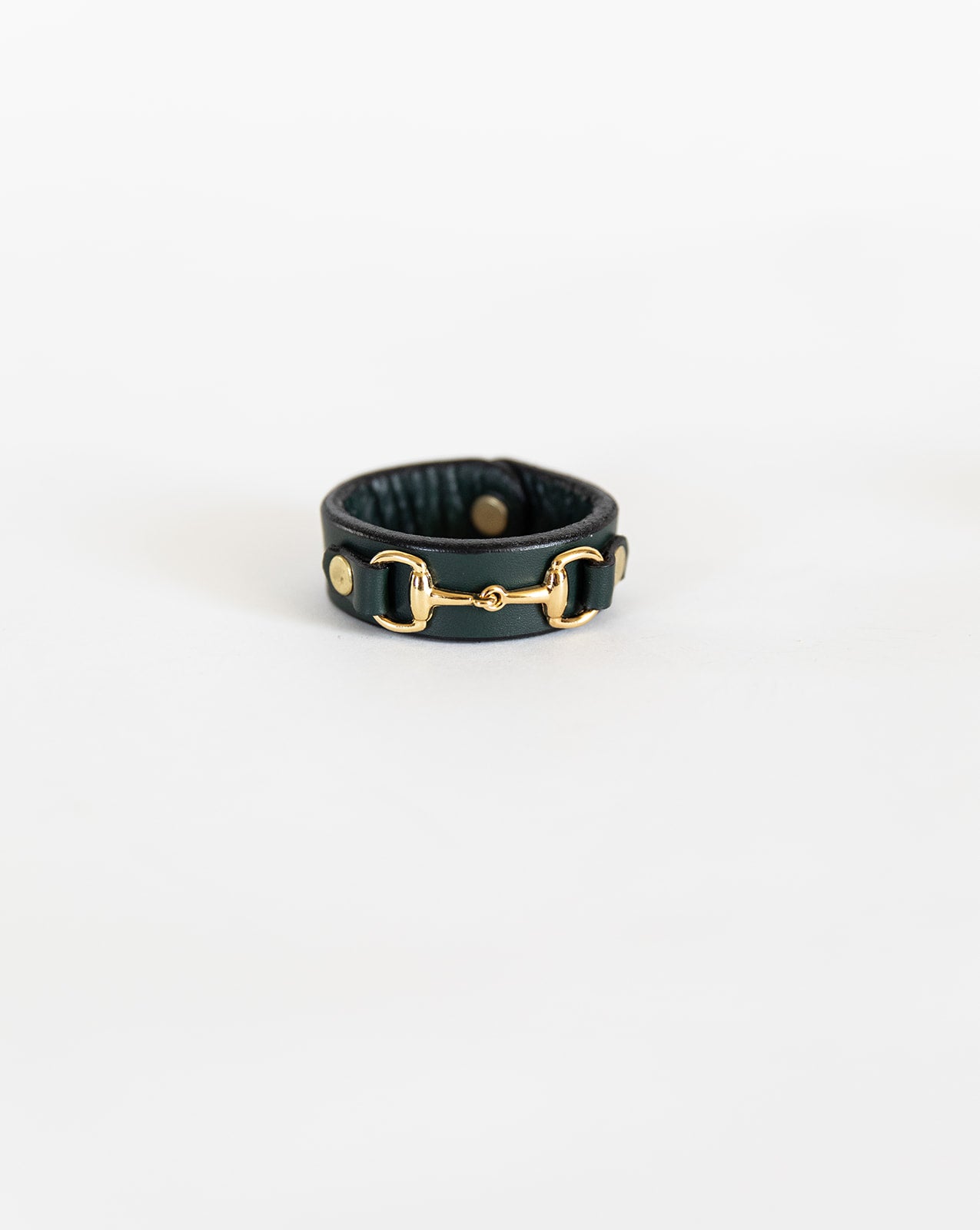 The Premium Leather Horse Bit Napkin Ring