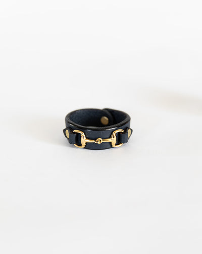 The Premium Leather Horse Bit Napkin Ring