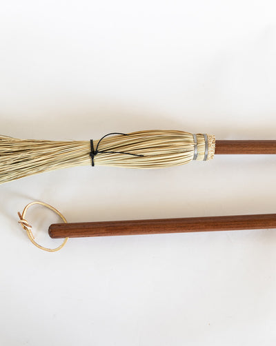 The Long Fireplace Broom