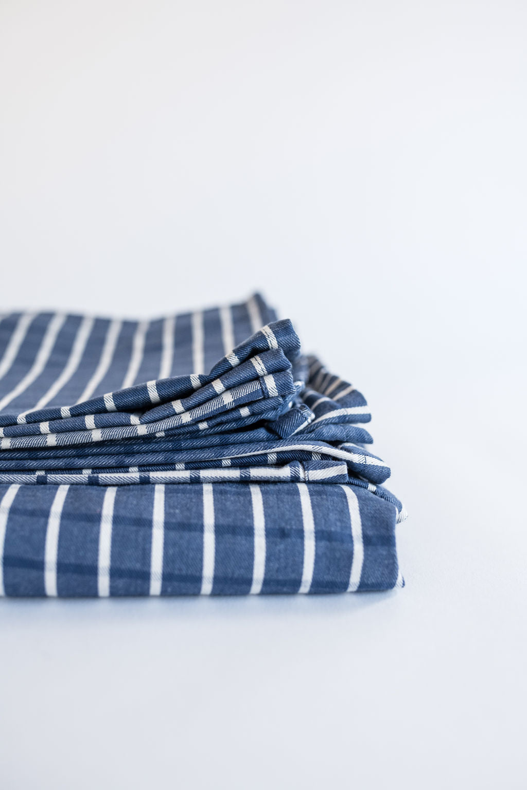 The Reversible Blue Check Tablecloth