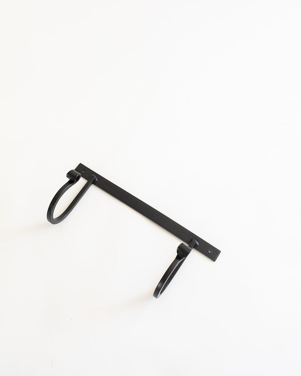 The Wrought Iron Rack with Hooks