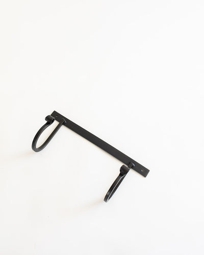 The Wrought Iron Rack with Hooks