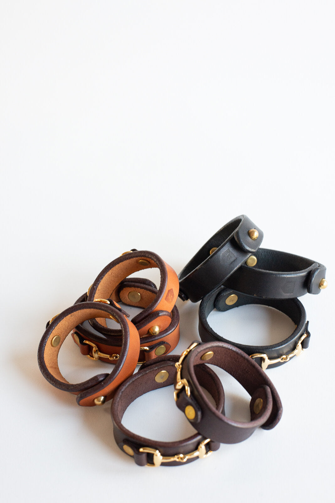 The Leather Bit Bracelet