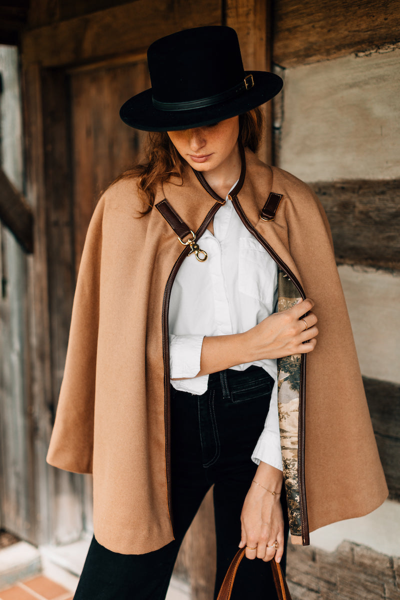 The Wool and Cashmere Cape