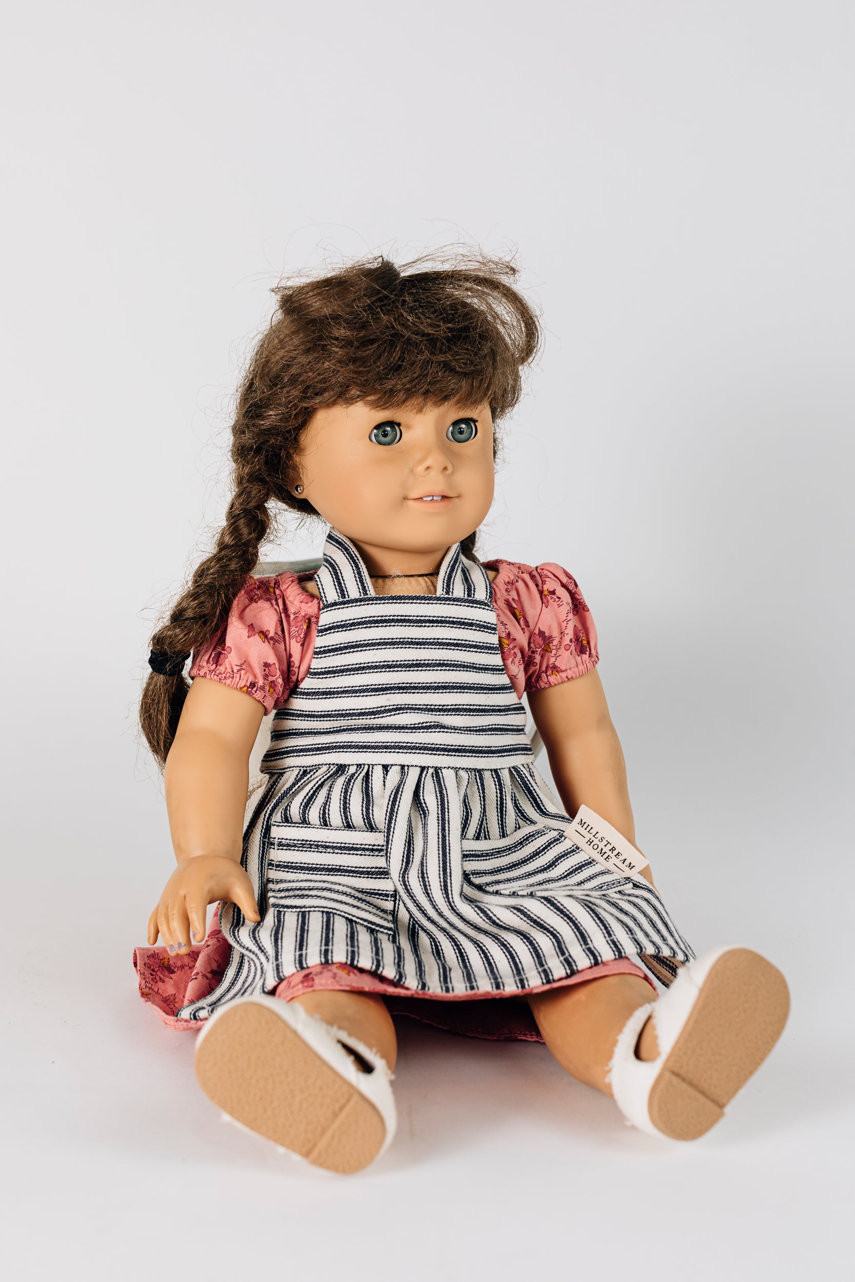 Doll Wearing a Doll Apron